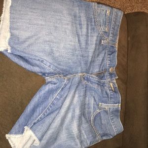 Jean shorts